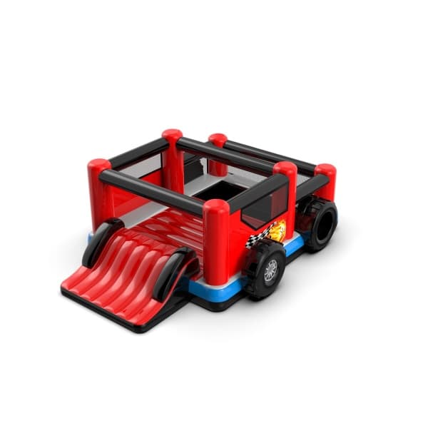 Dmuchaniec Monster Truck - skakaniec i suchy basen - zamek dmuchany - dmuchaniec dla maluchów do wynajęcia