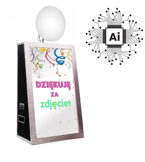 Fotolustro 65″ + AI - pakiet 2 w 1 - wynajem fotolustro