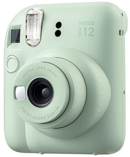 Fujifilm Instax Mini 12 - zielony (Mint Green) - wynajem Instax na wesele