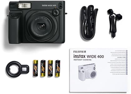 Fujifilm Instax Wide 400 - czarny - wynajem Instax na wesele