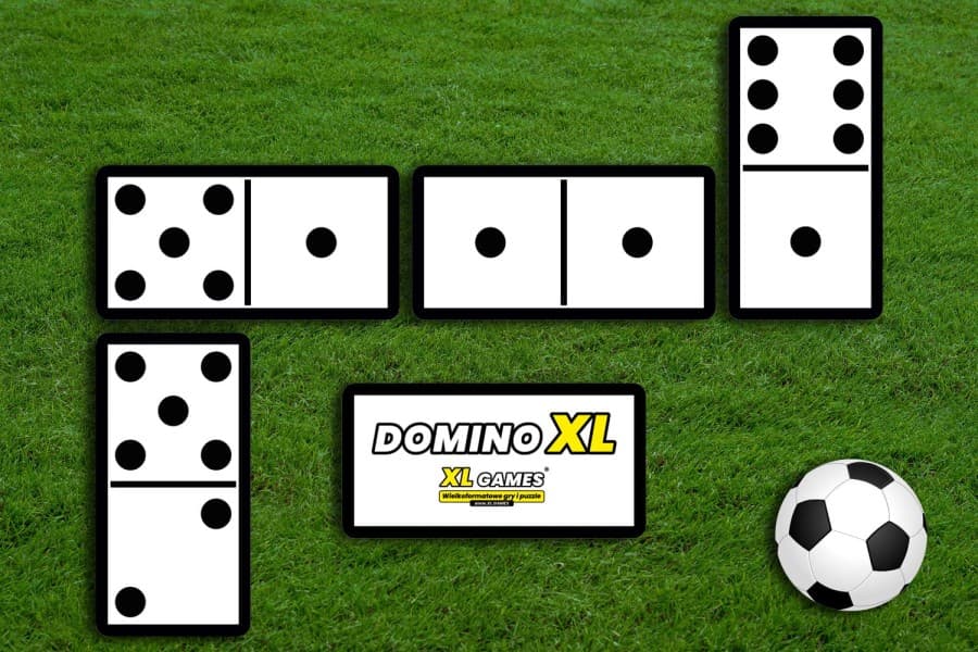 Domino XL - Tradycyjne (oczka) - gra XXL do wynajęcia
