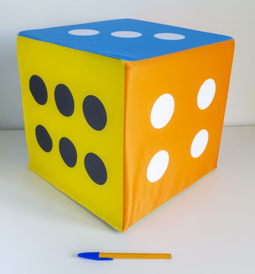 Duża Kostka XL - 30 cm - gra XXL do wynajęcia