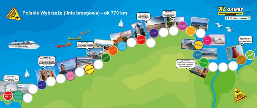 Gra XL - Polskie Wybrzeże - gra XXL do wynajęcia