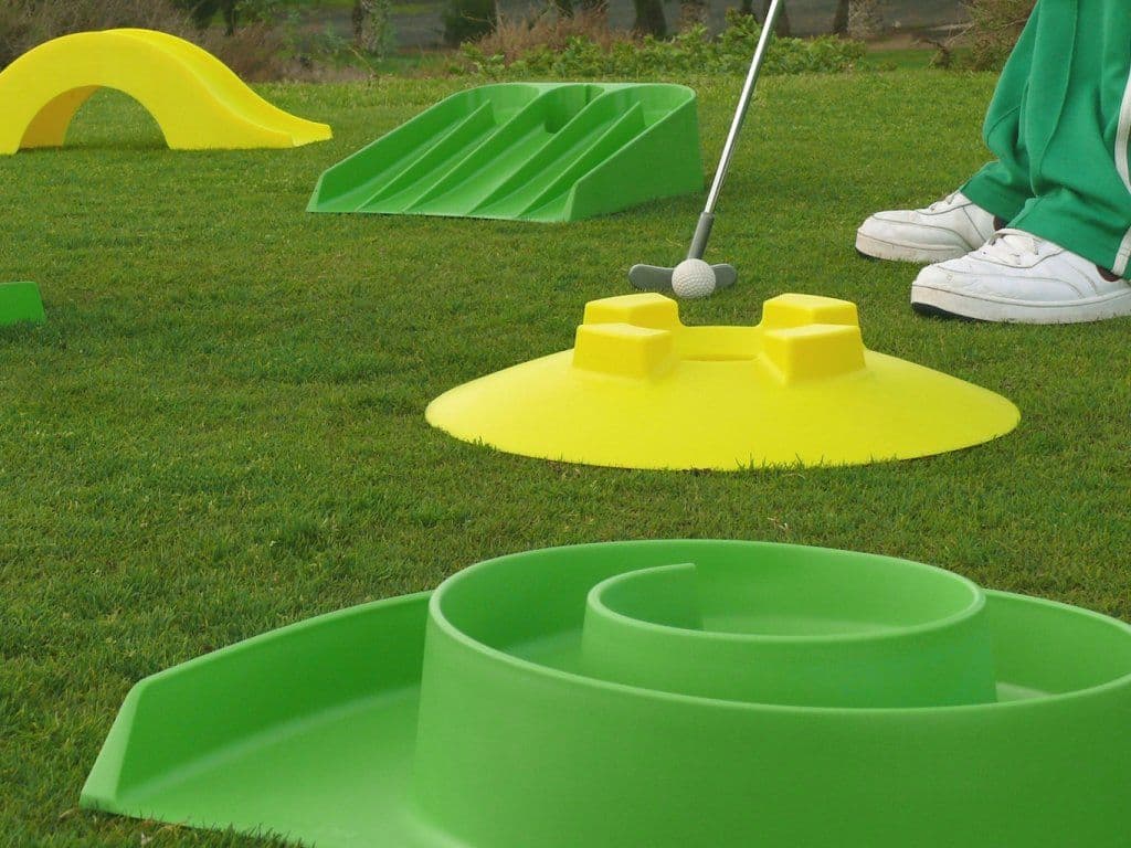 MyMinigolf Basic - zestaw 9 przeszkód do wynajęcia