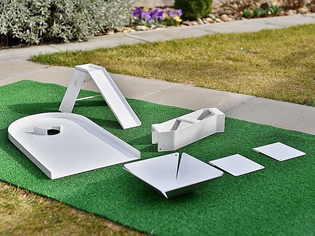 Rozszerzający zestaw przeszkód do mini minigolfa - wynajem