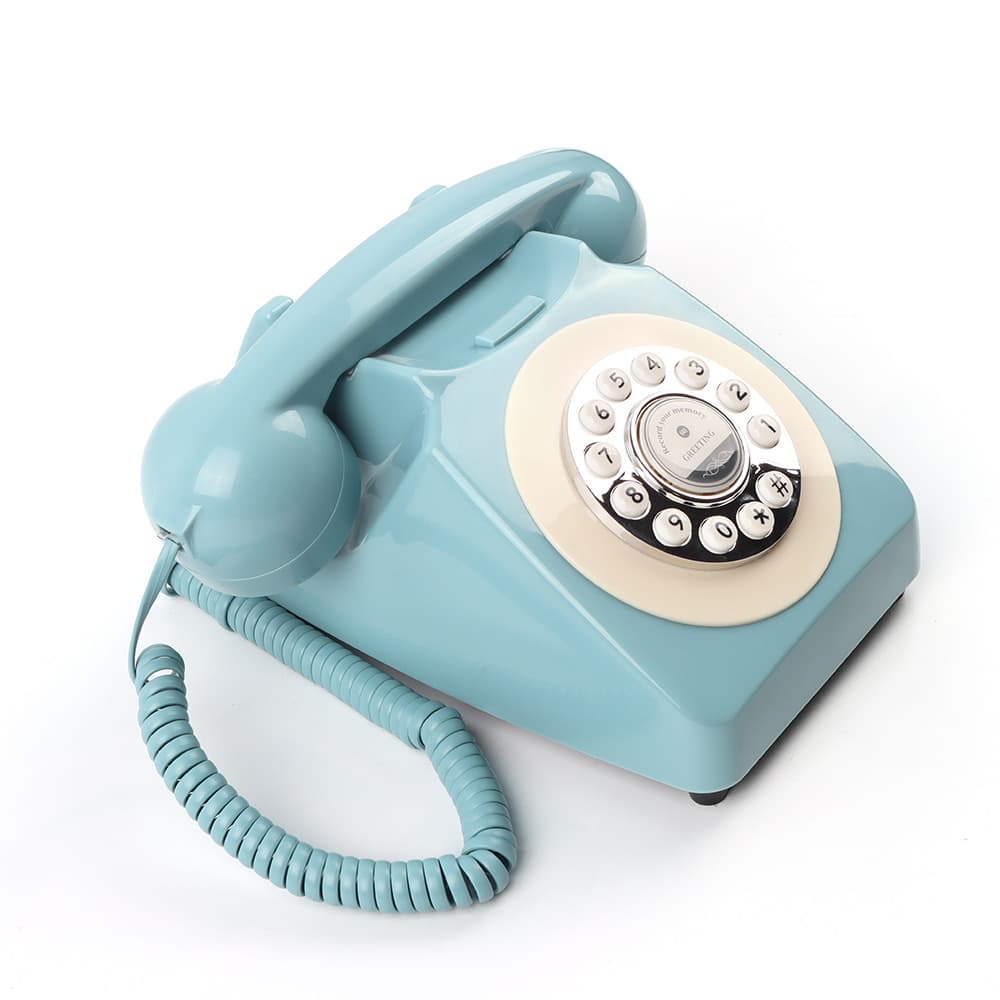 Telefon życzeń - audio księga gości (turkusowy) - wynajem audio guestbook